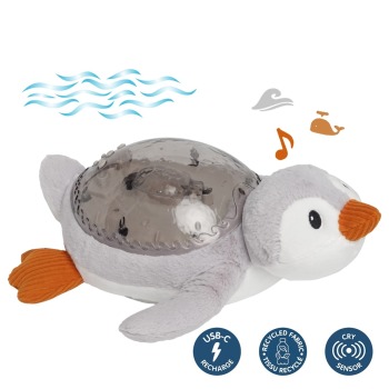 Projektor z pozytywką - Pingwin ECO - Cloud b® Tranquil Penguin™ 