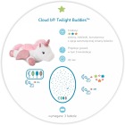 Pluszowy projektor dla dzieci - Jednorożec - przyjaciel do snu - Cloud b® Twilight Buddies™ 2
