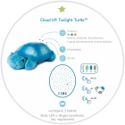 Projektor gwiezdny - Żółw niebieski - Cloud b® Twilight Turtle™ 2