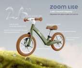 Rowerek biegowy mima zoom - biały / camel 8