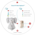 Szumiący słoń z pozytywką - Cloud b® Elliot Elephant™ 2
